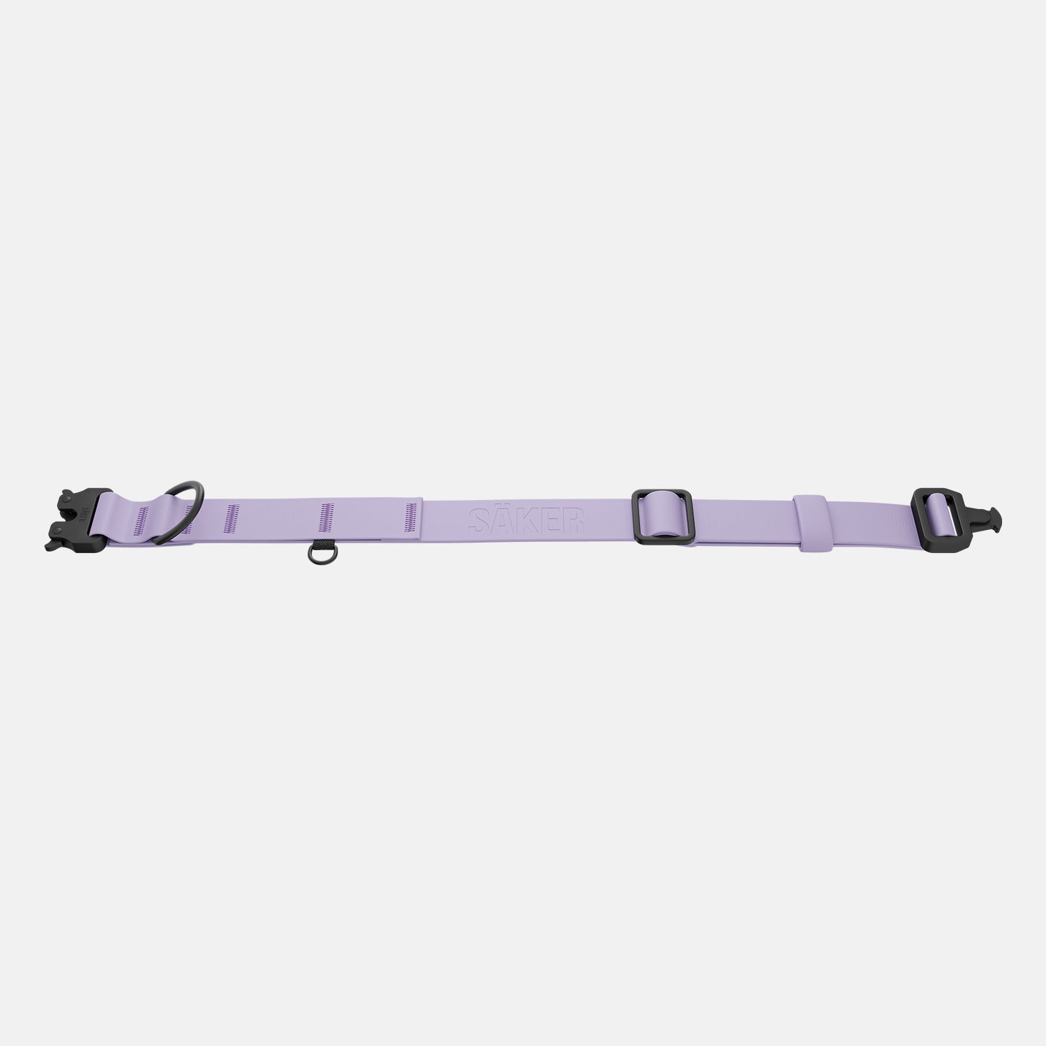 Flat view of the Kelp™ collar in Lilas color