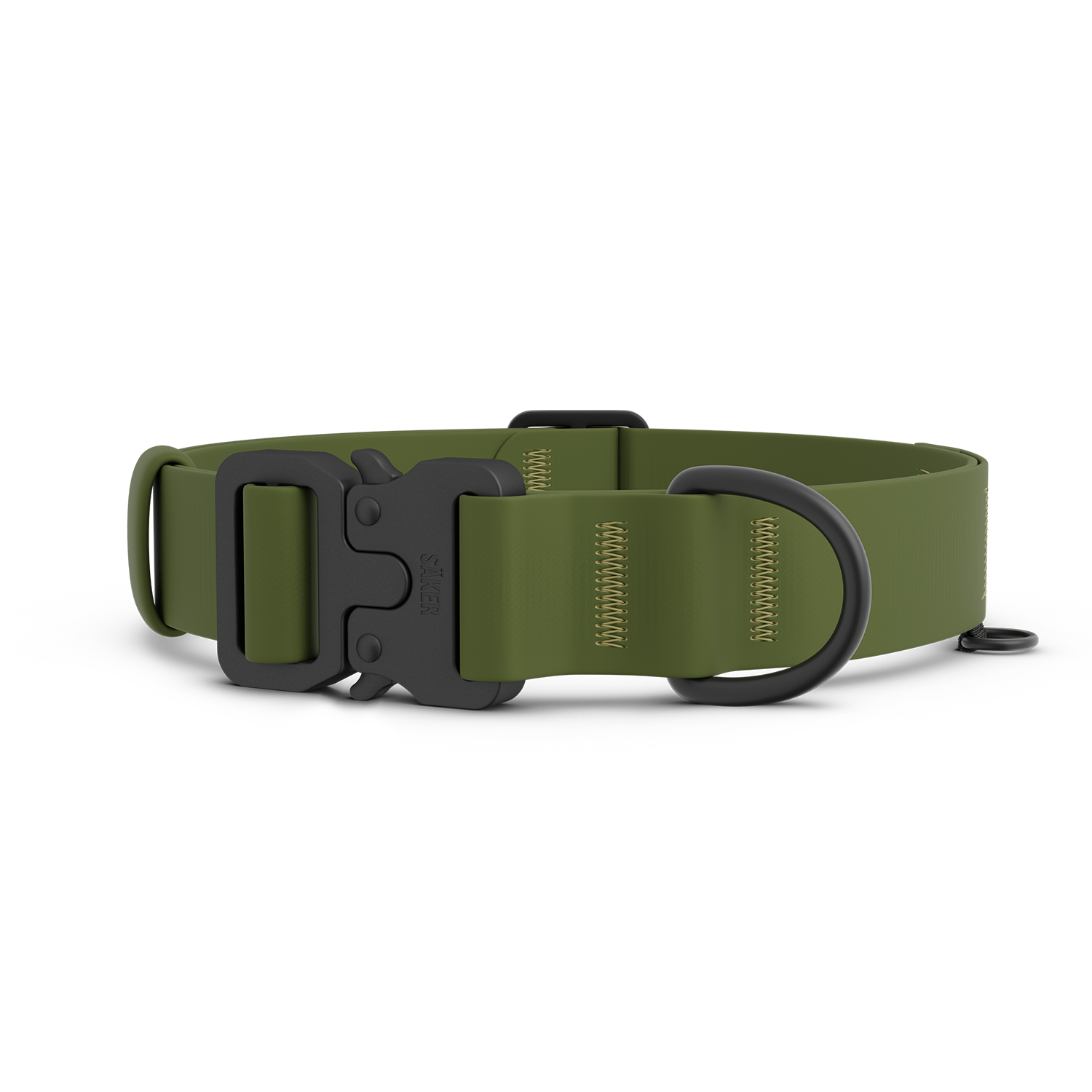 Main view of the Kelp™ collar in trail green color