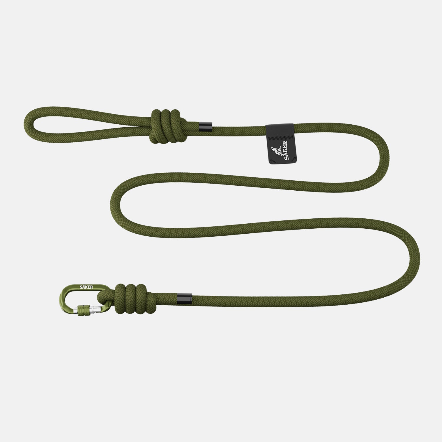 Full view of the Trust™ leash in Trail Green